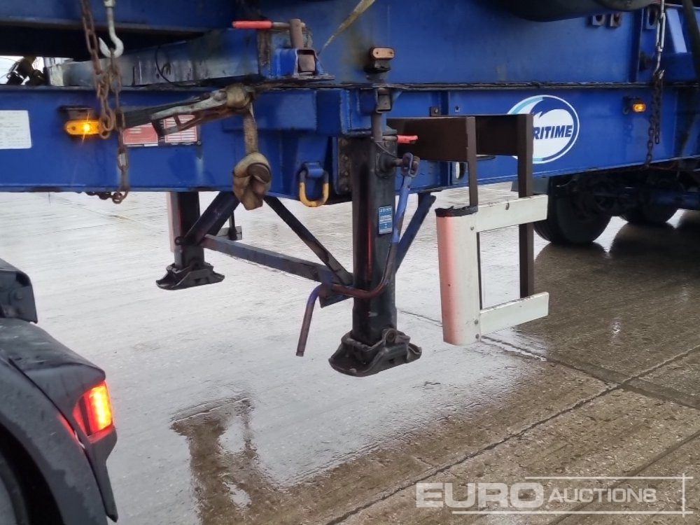 Шаси полуремарке 2010 SDC Tri Axle Skeletal Tailer (5 of): снимка 28