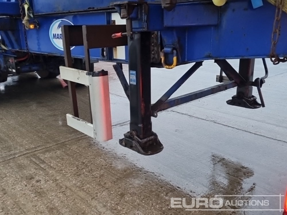 Шаси полуремарке 2010 SDC Tri Axle Skeletal Tailer (5 of): снимка 21