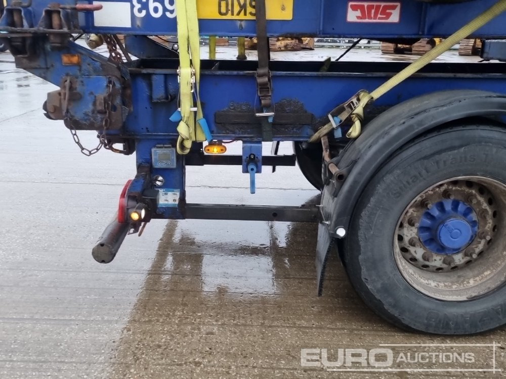 Шаси полуремарке 2010 SDC Tri Axle Skeletal Tailer (5 of): снимка 16