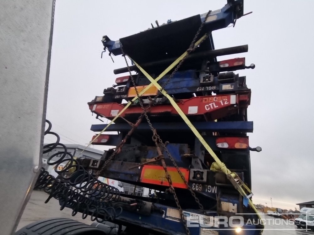 Шаси полуремарке 2010 SDC Tri Axle Skeletal Tailer (5 of): снимка 8