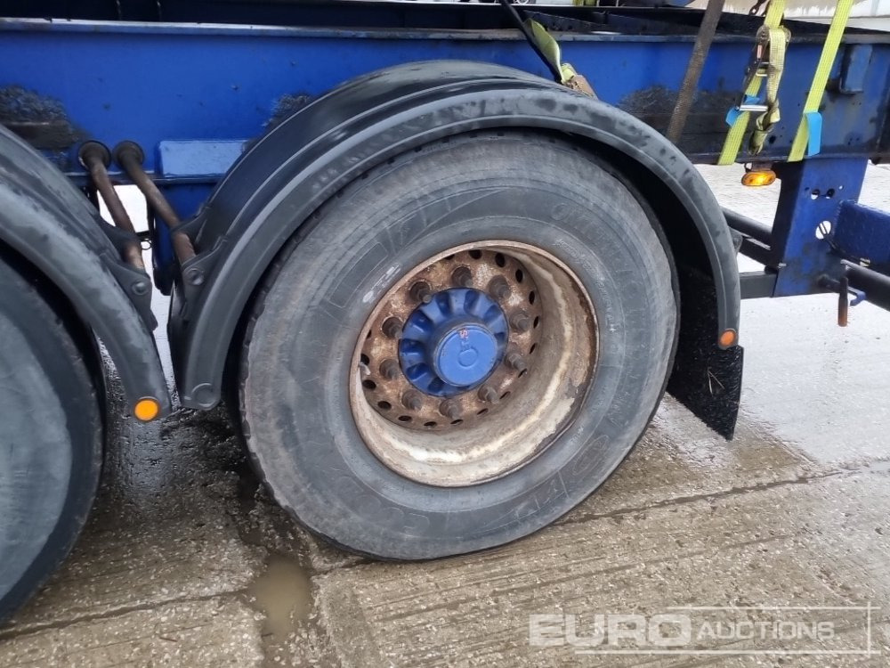 Шаси полуремарке 2010 SDC Tri Axle Skeletal Tailer (5 of): снимка 11