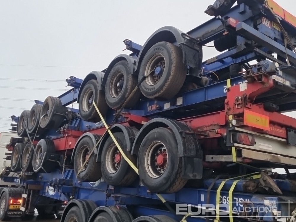 Шаси полуремарке 2010 SDC Tri Axle Skeletal Tailer (5 of): снимка 45