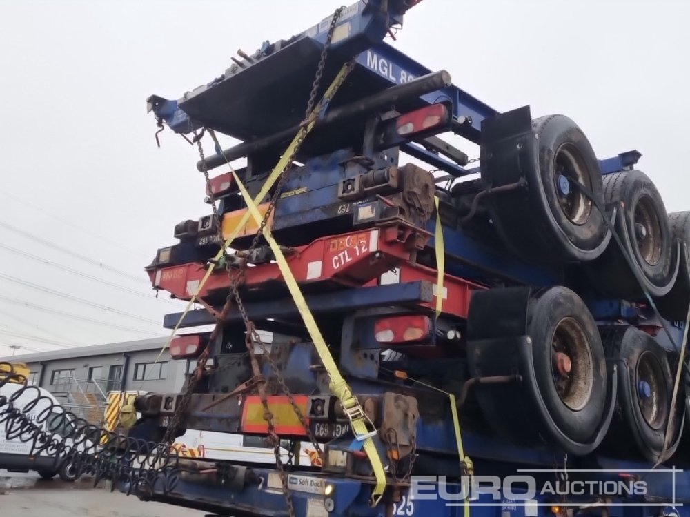 Шаси полуремарке 2010 SDC Tri Axle Skeletal Tailer (5 of): снимка 49