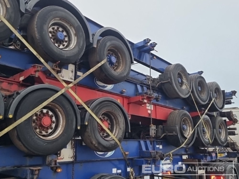 Шаси полуремарке 2010 SDC Tri Axle Skeletal Tailer (5 of): снимка 40