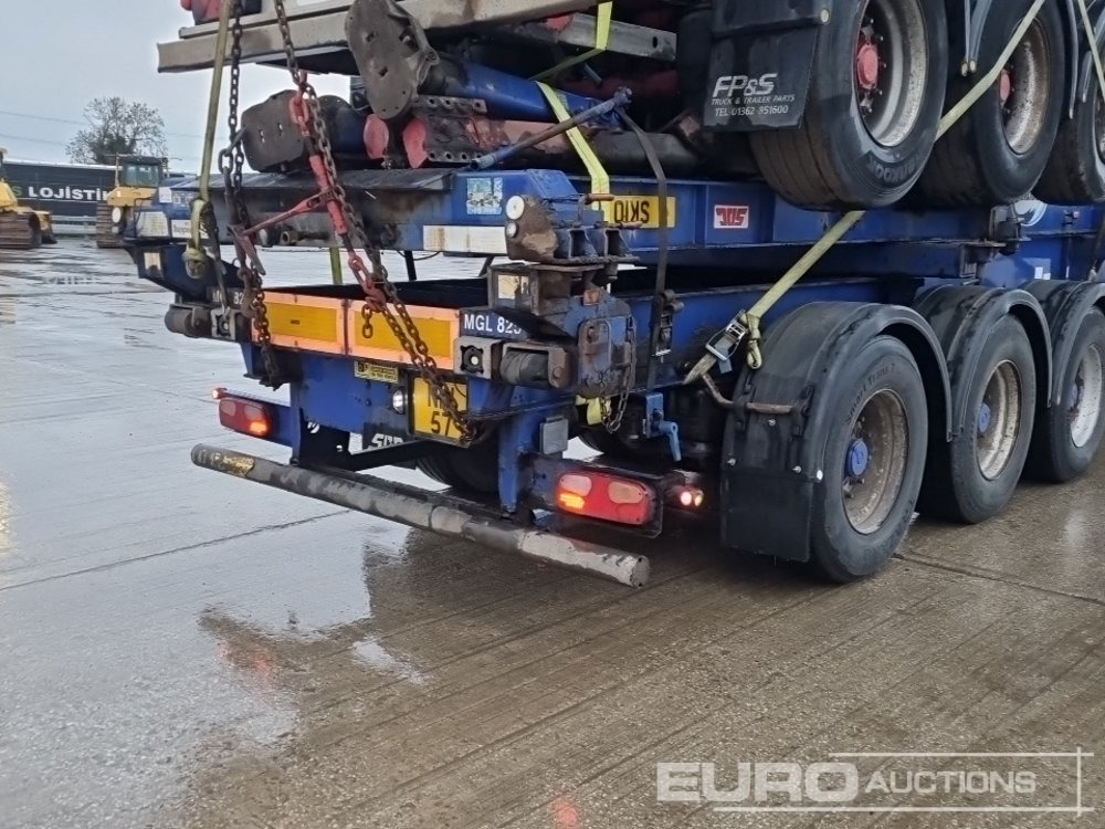 Шаси полуремарке 2010 SDC Tri Axle Skeletal Tailer (5 of): снимка 15