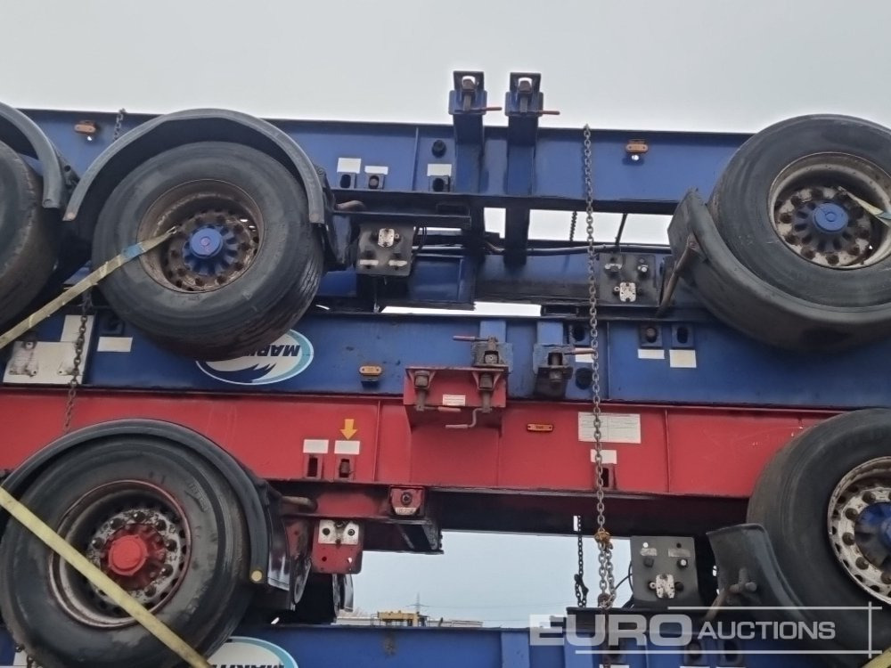 Шаси полуремарке 2010 SDC Tri Axle Skeletal Tailer (5 of): снимка 41