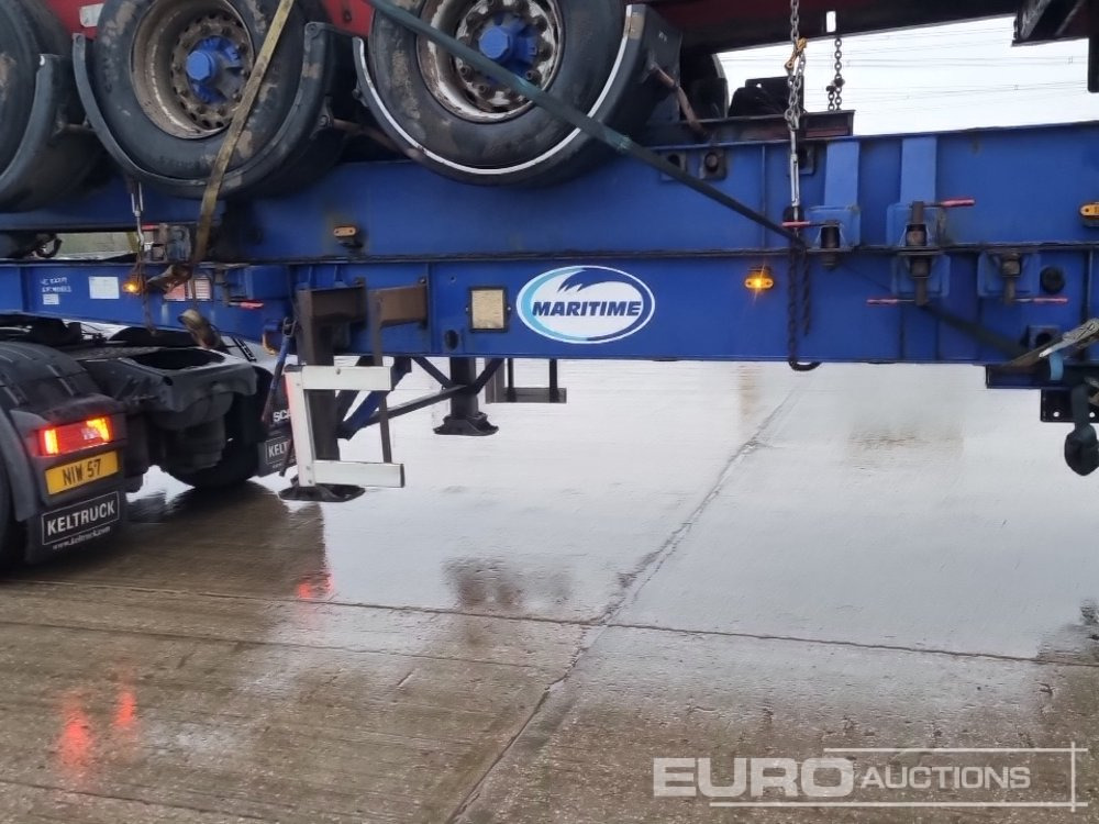 Шаси полуремарке 2010 SDC Tri Axle Skeletal Tailer (5 of): снимка 27