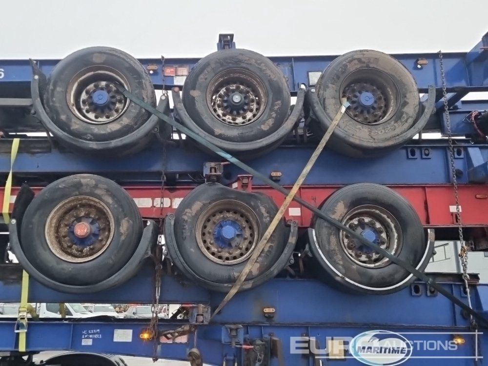 Шаси полуремарке 2010 SDC Tri Axle Skeletal Tailer (5 of): снимка 35