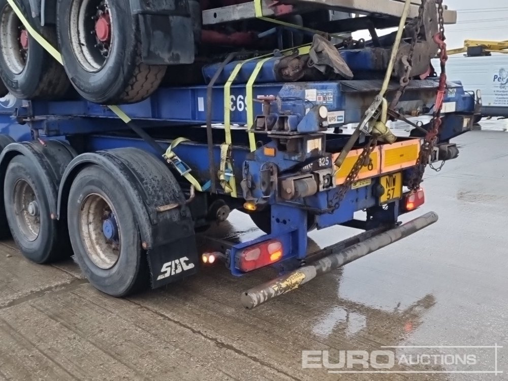 Шаси полуремарке 2010 SDC Tri Axle Skeletal Tailer (5 of): снимка 25