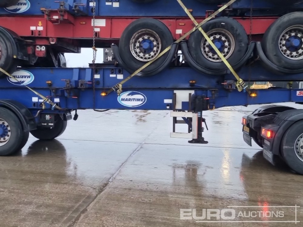 Шаси полуремарке 2010 SDC Tri Axle Skeletal Tailer (5 of): снимка 20