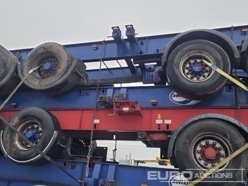 Шаси полуремарке 2010 SDC Tri Axle Skeletal Tailer (5 of): снимка 47