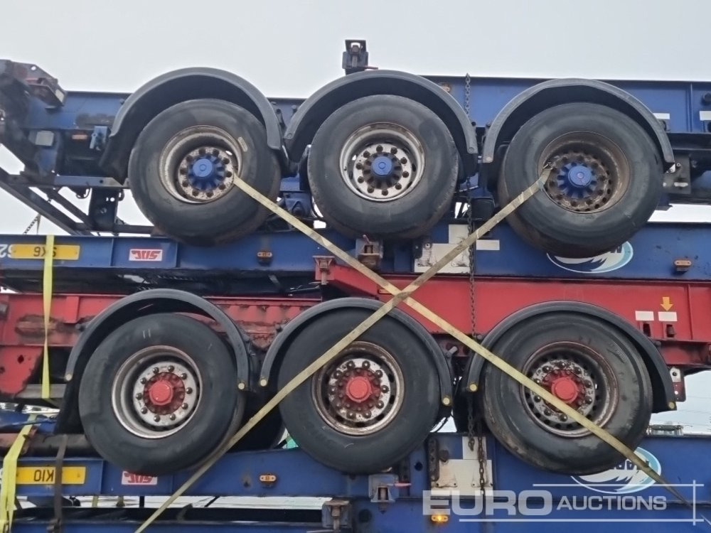 Шаси полуремарке 2010 SDC Tri Axle Skeletal Tailer (5 of): снимка 37