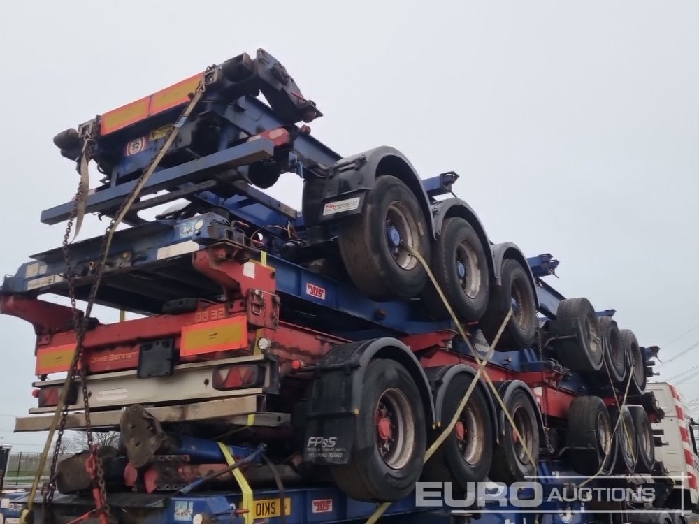 Шаси полуремарке 2010 SDC Tri Axle Skeletal Tailer (5 of): снимка 39