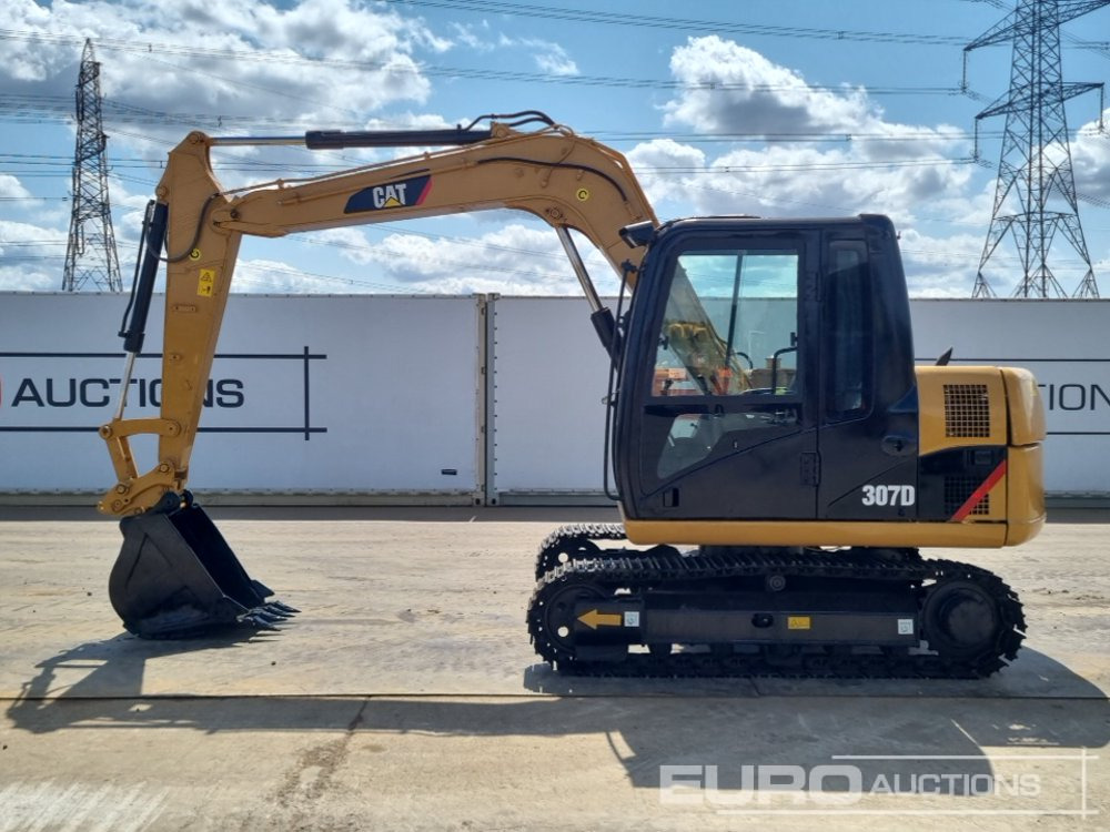 2011 CAT 307D - Мини багер: снимка 2 2011 CAT 307D - Мини багер: снимка 2
