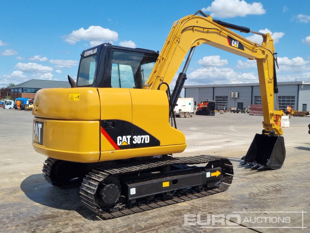 2011 CAT 307D - Мини багер: снимка 5 2011 CAT 307D - Мини багер: снимка 5