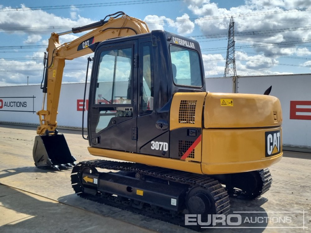 2011 CAT 307D - Мини багер: снимка 3 2011 CAT 307D - Мини багер: снимка 3