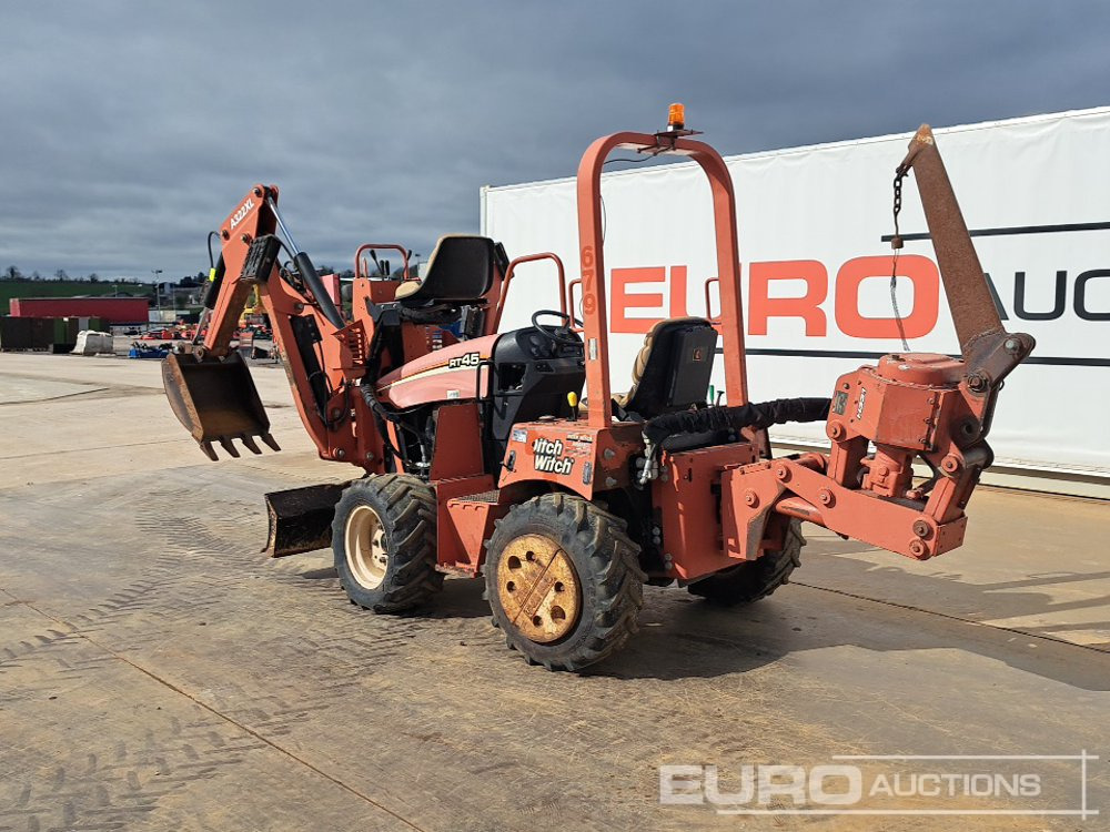 2011 Ditch Witch RT45 - Каналокопател: снимка 5 2011 Ditch Witch RT45 - Каналокопател: снимка 5