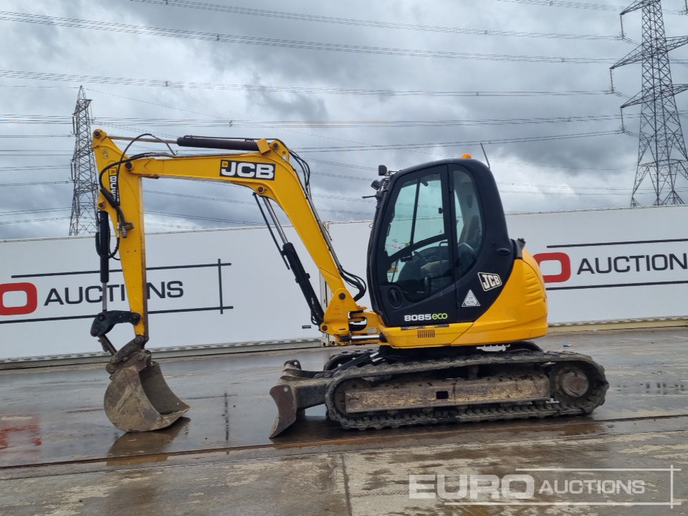 2011 JCB 8085ZTS - Мини багер: снимка 2 2011 JCB 8085ZTS - Мини багер: снимка 2