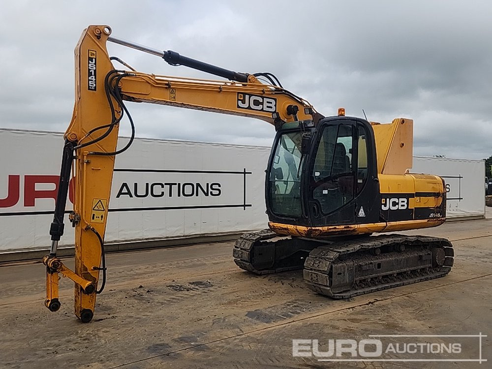 2011 JCB JS145HRC - Верижен багер: снимка 1 2011 JCB JS145HRC - Верижен багер: снимка 1