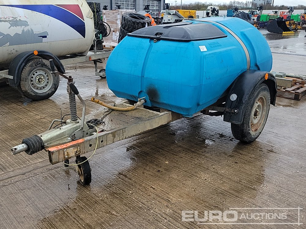 2011 Main Single Axle Plastic Water Bowser - Резервоар за съхранение: снимка 1 2011 Main Single Axle Plastic Water Bowser - Резервоар за съхранение: снимка 1