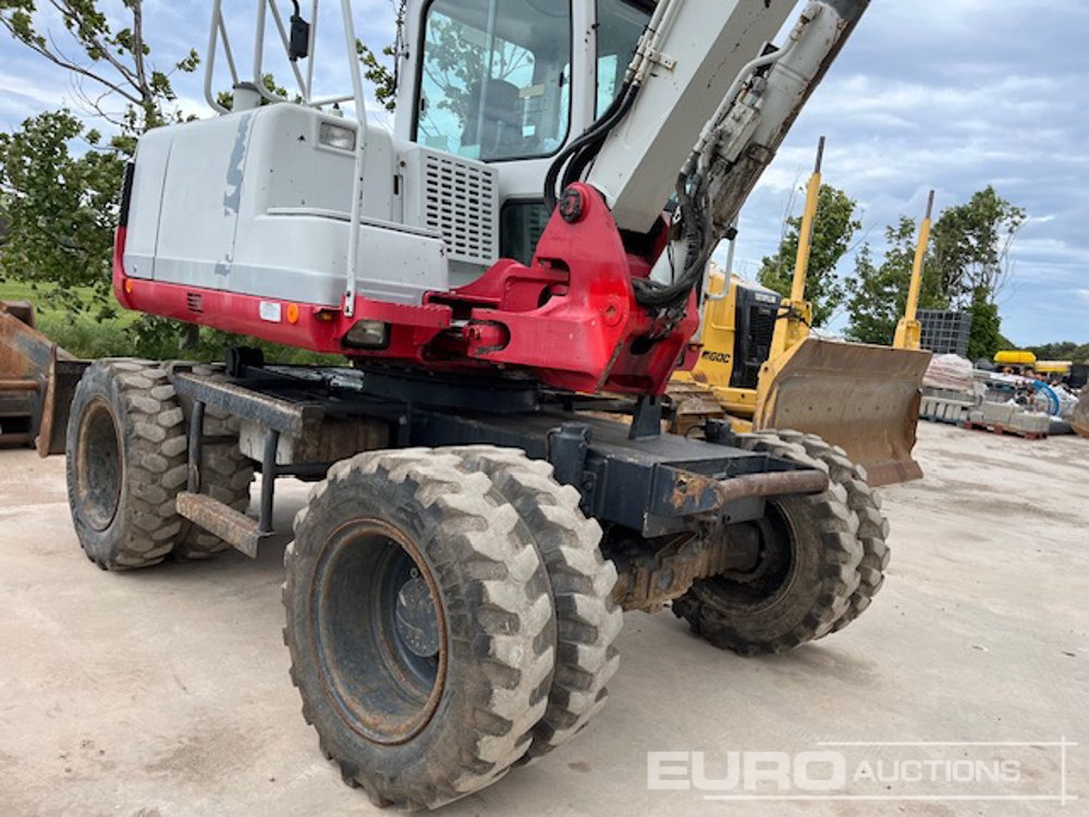 2011 Takeuchi TB175W - Колесен багер: снимка 4 2011 Takeuchi TB175W - Колесен багер: снимка 4