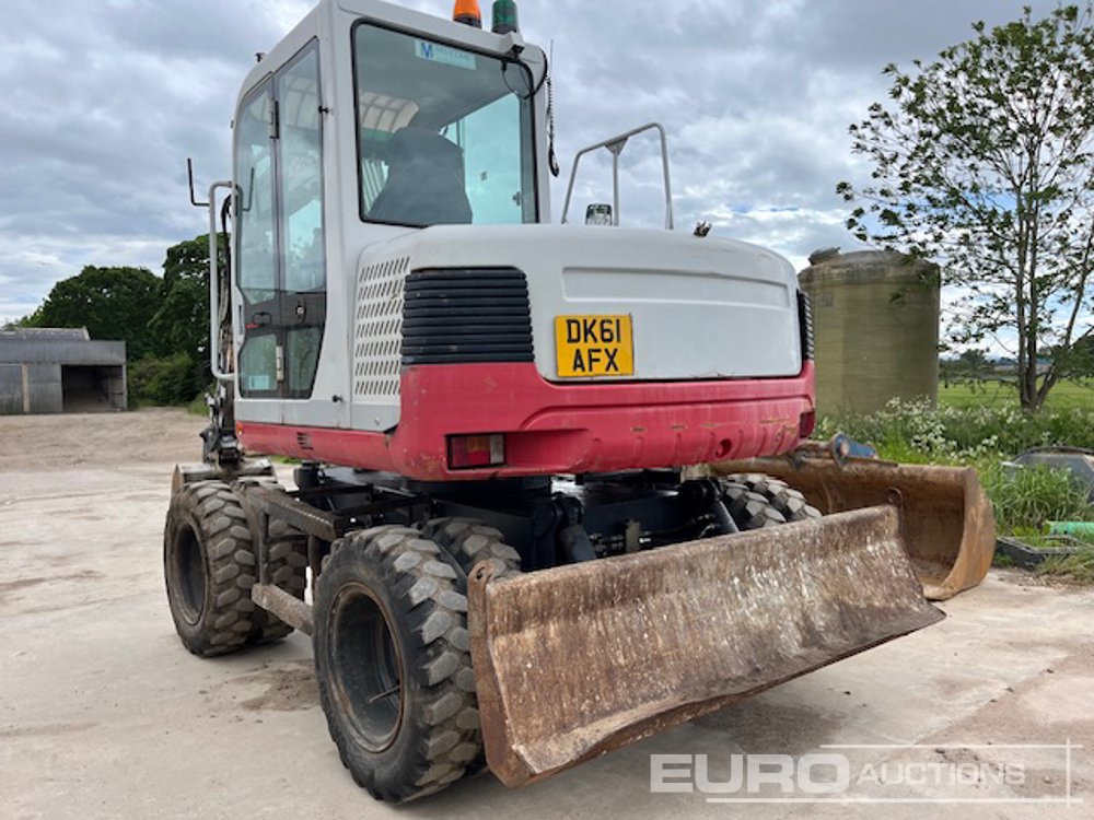 2011 Takeuchi TB175W - Колесен багер: снимка 3 2011 Takeuchi TB175W - Колесен багер: снимка 3