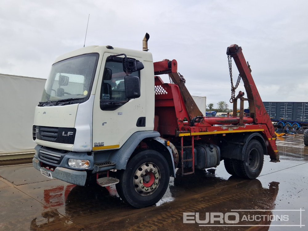 2012 DAF LF55.220 - Мултилифт за контейнери камион: снимка 1 2012 DAF LF55.220 - Мултилифт за контейнери камион: снимка 1