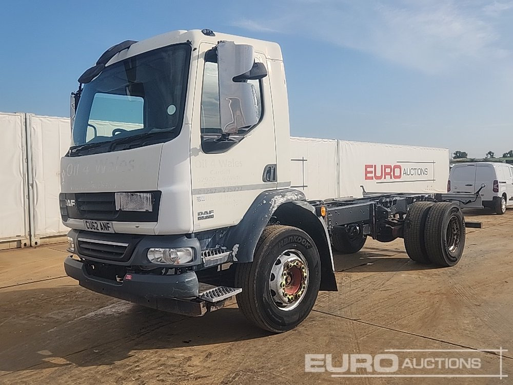 2012 DAF LF55-220 - Шаси кабина: снимка 1 2012 DAF LF55-220 - Шаси кабина: снимка 1