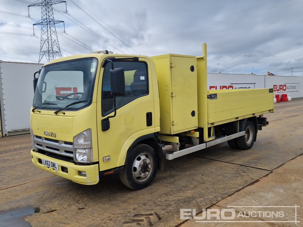 2012 Isuzu NPR-6 N62.150M - Бордови камион: снимка 1 2012 Isuzu NPR-6 N62.150M - Бордови камион: снимка 1