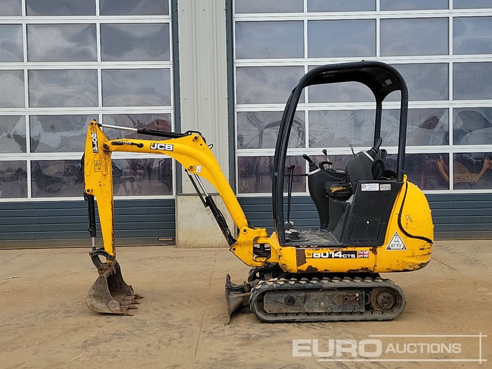 2012 JCB 8014CTS - Мини багер: снимка 2 2012 JCB 8014CTS - Мини багер: снимка 2