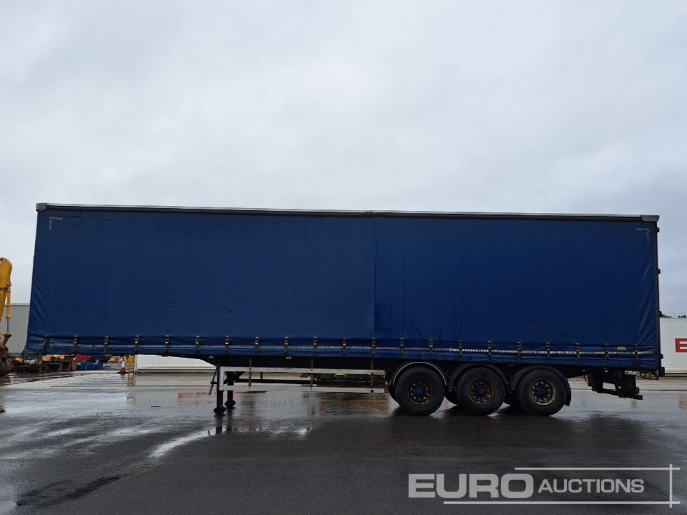 2012 Lawrence David SDC 45' Tri Axle Curtainsider Trailer, BPW Axles - Брезентово полуремарке: снимка 2 2012 Lawrence David SDC 45' Tri Axle Curtainsider Trailer, BPW Axles - Брезентово полуремарке: снимка 2