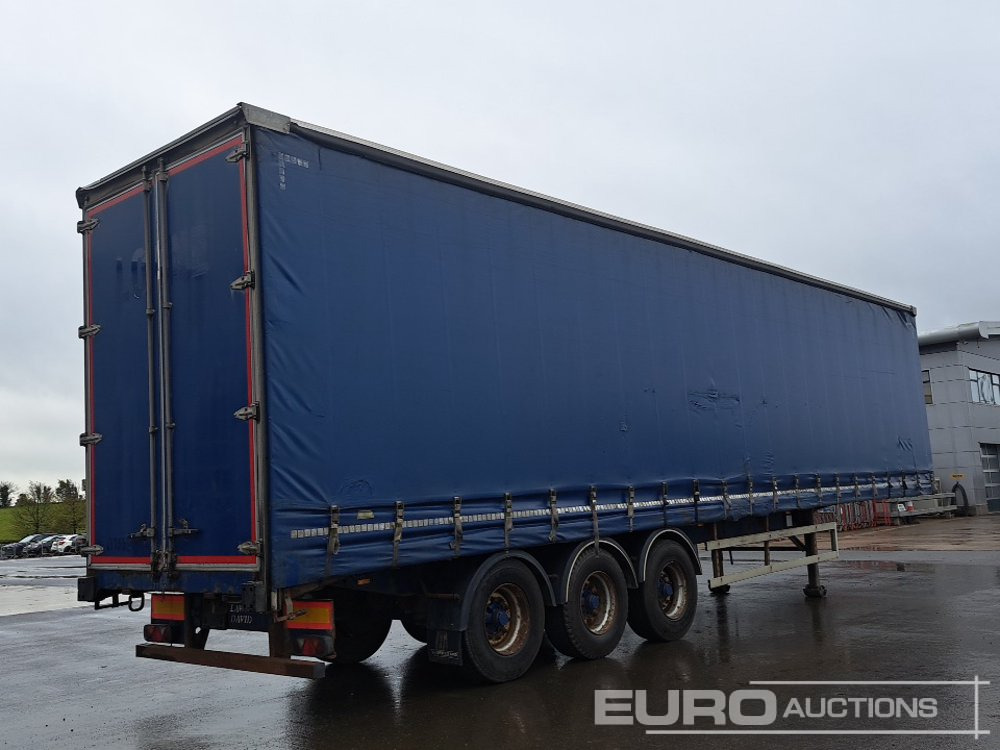 2012 Lawrence David SDC 45' Tri Axle Curtainsider Trailer, BPW Axles - Брезентово полуремарке: снимка 5 2012 Lawrence David SDC 45' Tri Axle Curtainsider Trailer, BPW Axles - Брезентово полуремарке: снимка 5