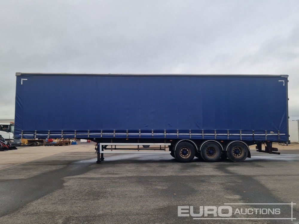 2012 Lawrence David SDC 45' Tri Axle Curtainsider Trailer, BPW Axles - Брезентово полуремарке: снимка 2 2012 Lawrence David SDC 45' Tri Axle Curtainsider Trailer, BPW Axles - Брезентово полуремарке: снимка 2