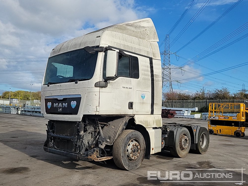 2012 MAN TGX26.440 - Шаси кабина: снимка 1 2012 MAN TGX26.440 - Шаси кабина: снимка 1