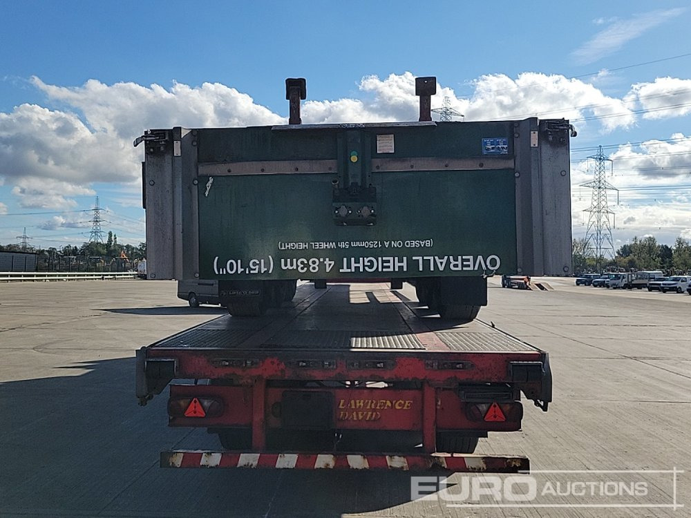2012 SDC Tri Axle Flatbed Trailer (3 of) - Бордово полуремарке/ Платформа: снимка 4 2012 SDC Tri Axle Flatbed Trailer (3 of) - Бордово полуремарке/ Платформа: снимка 4