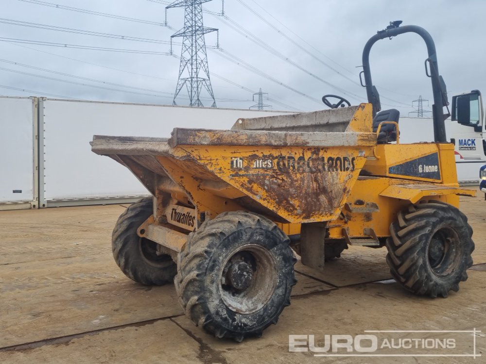 2012 Thwaites 6 Ton - Мини самосвал: снимка 1 2012 Thwaites 6 Ton - Мини самосвал: снимка 1