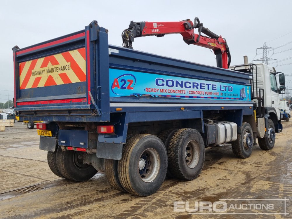 2012 Volvo FMX420 - Самосвал камион, Камион с кран: снимка 5 2012 Volvo FMX420 - Самосвал камион, Камион с кран: снимка 5