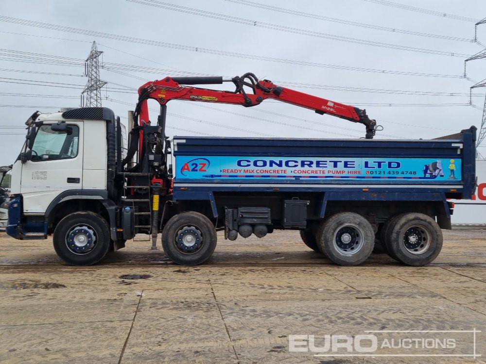 2012 Volvo FMX420 - Самосвал камион, Камион с кран: снимка 2 2012 Volvo FMX420 - Самосвал камион, Камион с кран: снимка 2