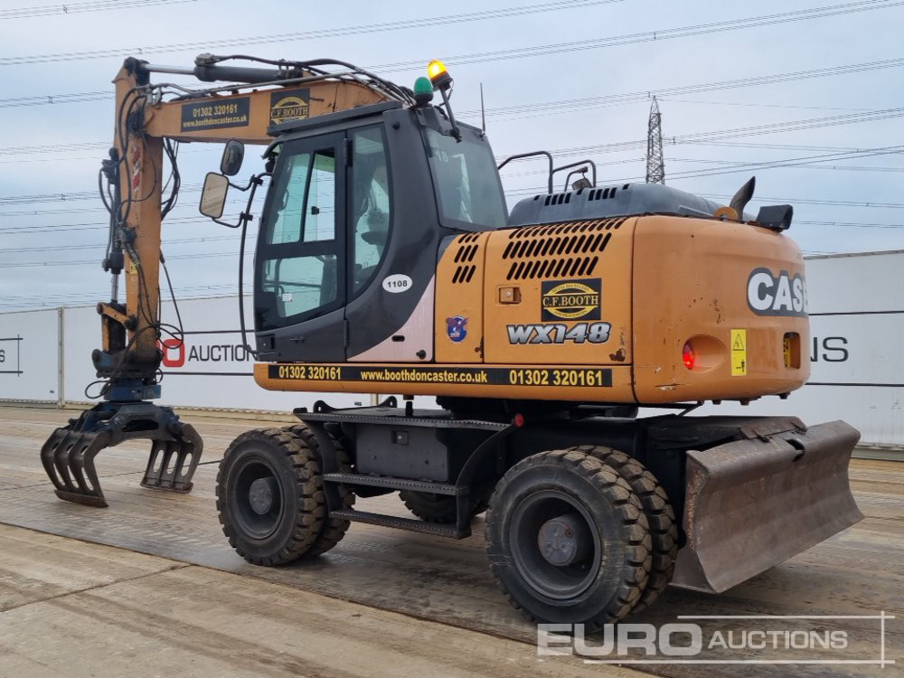 2013 Case WX148 - Колесен багер: снимка 3 2013 Case WX148 - Колесен багер: снимка 3
