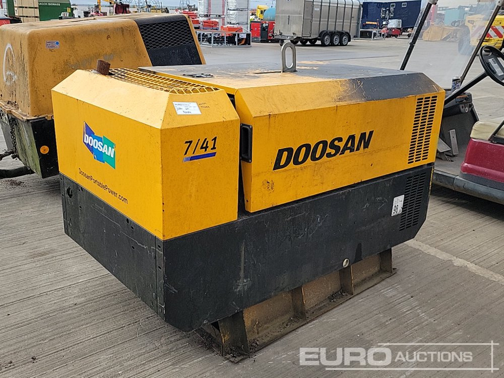 2013 Doosan 741 140CFM - Компресор за въздух: снимка 5 2013 Doosan 741 140CFM - Компресор за въздух: снимка 5