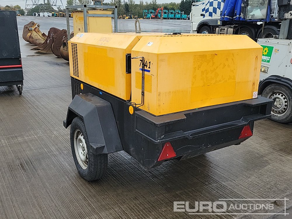 2013 Doosan 741 - Компресор за въздух: снимка 3 2013 Doosan 741 - Компресор за въздух: снимка 3