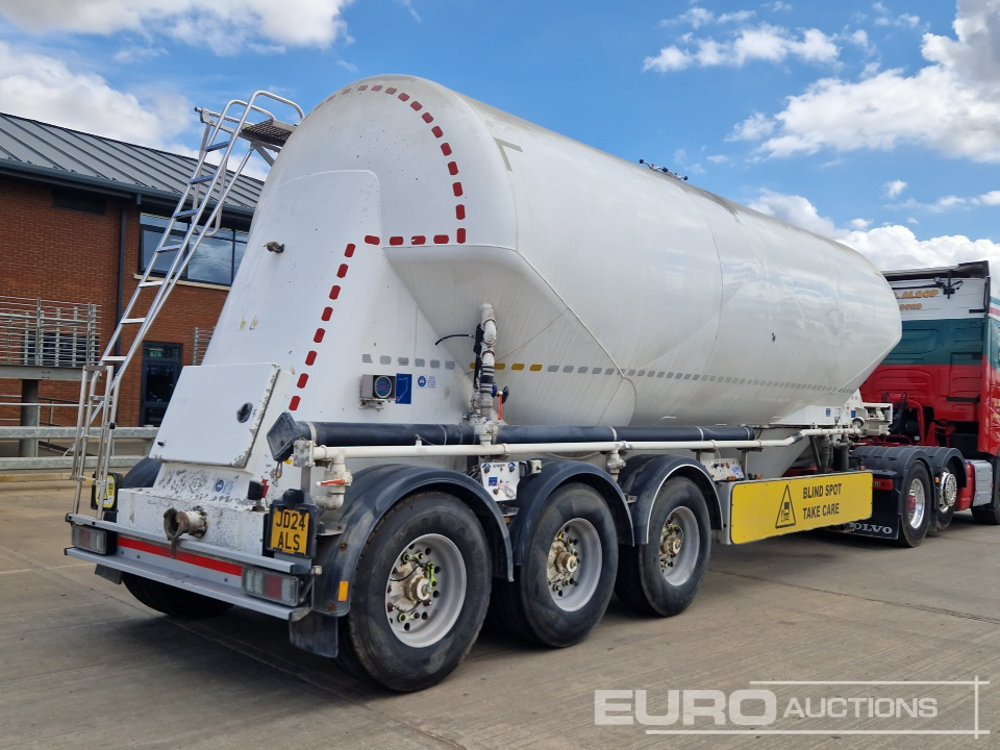 2013 Feldbinder Tri Axle Tanker Trailer - Полуремарке цистерна: снимка 5 2013 Feldbinder Tri Axle Tanker Trailer - Полуремарке цистерна: снимка 5