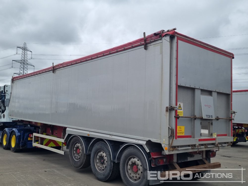 2013 Fruehauf Tri Axle Bulk Tipping Trailer, Lift Axle, Easy Sheet - Самосвал полуремарке: снимка 3 2013 Fruehauf Tri Axle Bulk Tipping Trailer, Lift Axle, Easy Sheet - Самосвал полуремарке: снимка 3