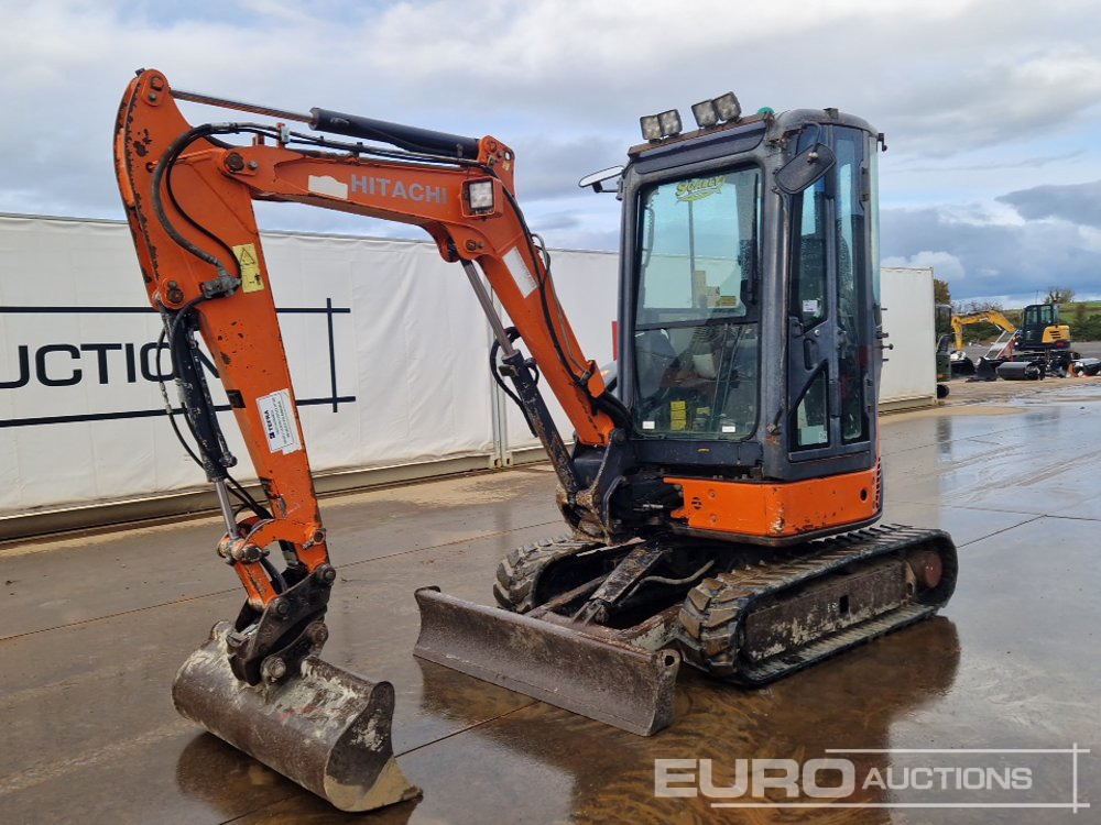 2013 Hitachi ZX29U-3 CLR - Мини багер: снимка 1 2013 Hitachi ZX29U-3 CLR - Мини багер: снимка 1