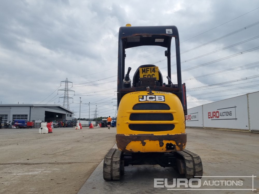 2013 JCB 8018CTS - Мини багер: снимка 4 2013 JCB 8018CTS - Мини багер: снимка 4