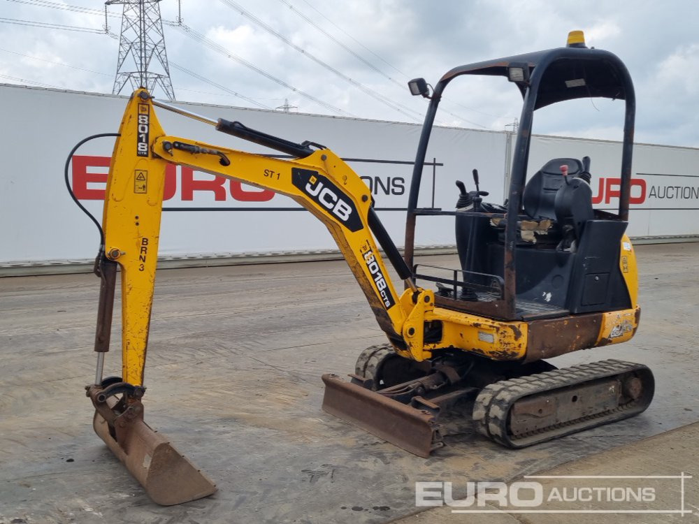 2013 JCB 8018CTS - Мини багер: снимка 1 2013 JCB 8018CTS - Мини багер: снимка 1