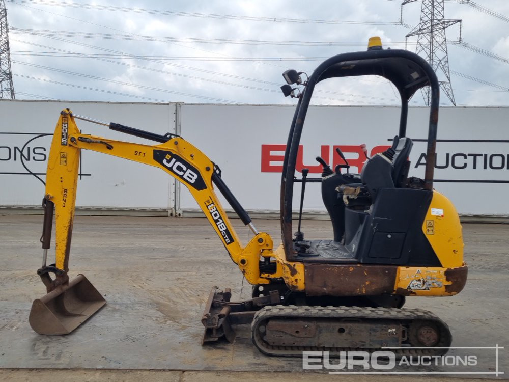 2013 JCB 8018CTS - Мини багер: снимка 2 2013 JCB 8018CTS - Мини багер: снимка 2