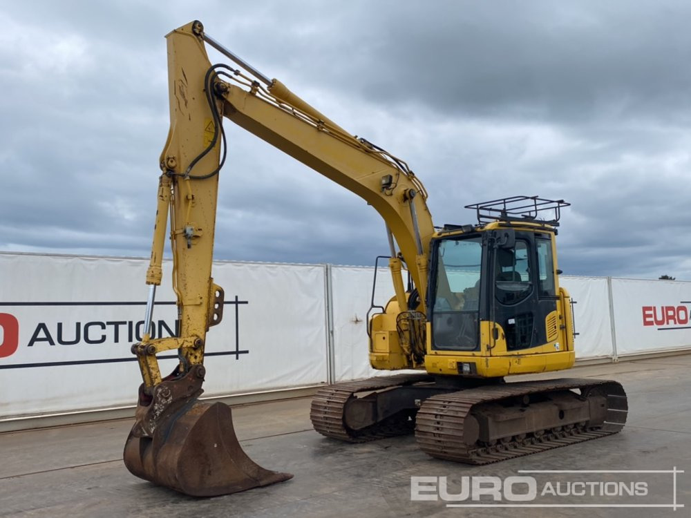 2013 Komatsu PC138US-8 - Верижен багер: снимка 1 2013 Komatsu PC138US-8 - Верижен багер: снимка 1