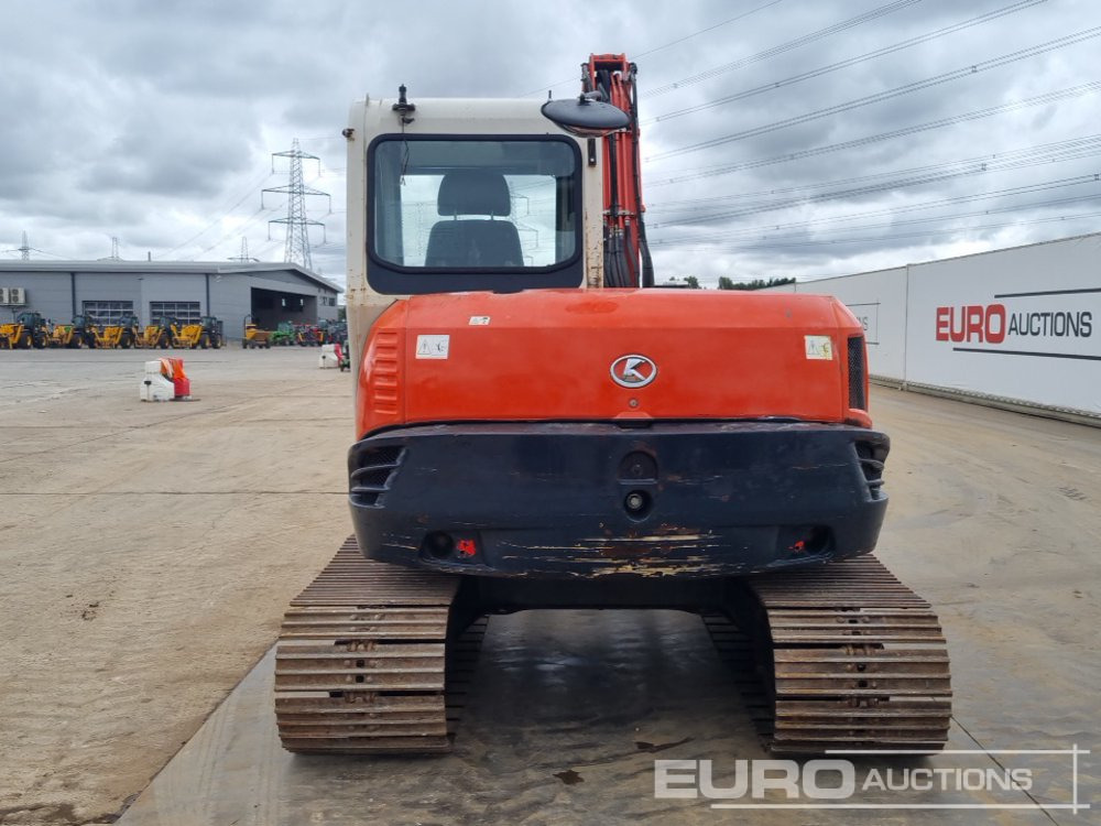 2013 Kubota KX080-3 - Мини багер: снимка 4 2013 Kubota KX080-3 - Мини багер: снимка 4