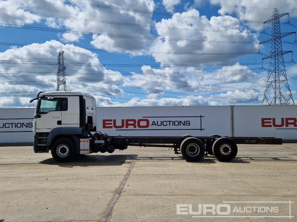 2013 MAN TGS26.360 - Шаси кабина: снимка 2 2013 MAN TGS26.360 - Шаси кабина: снимка 2